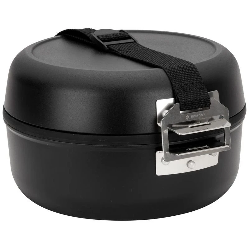 Snow Peak CS-026 Home And Camp Cooker Pan (Black) | Sportpursuit.com