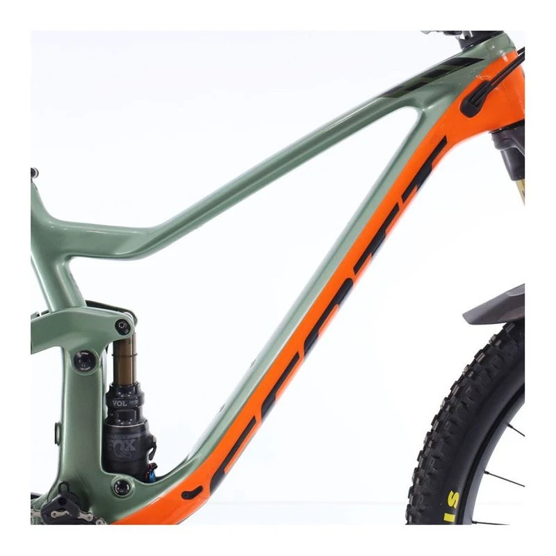 Scott Genius 30 Carbone GX Full Suspension Mountain Bike (Green/Orange
