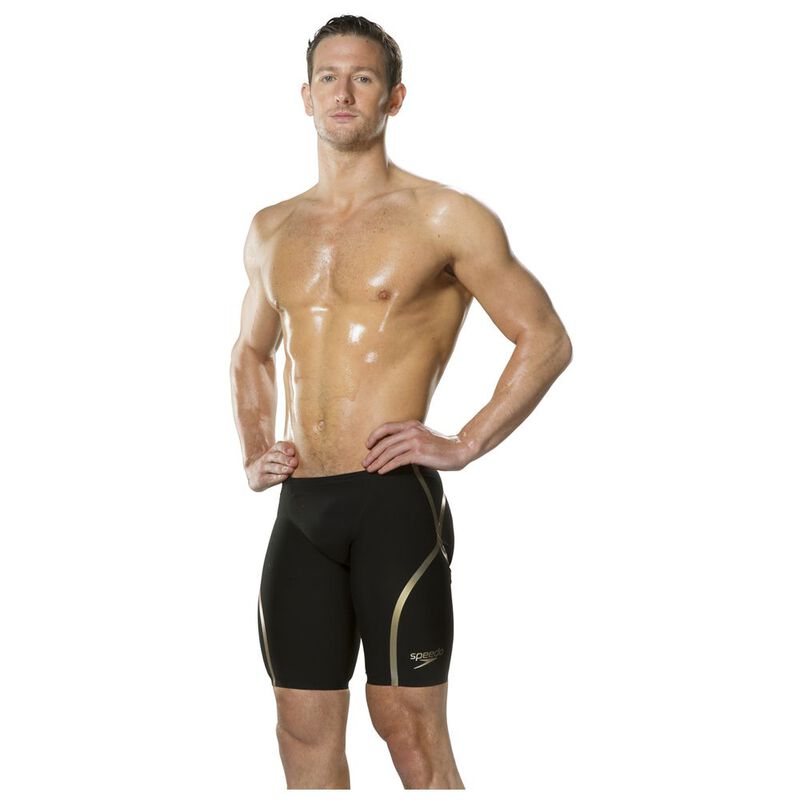 Speedo Mens Fastskin LZR Racer X Jammers (Black/Gold) | Sportpursuit.c