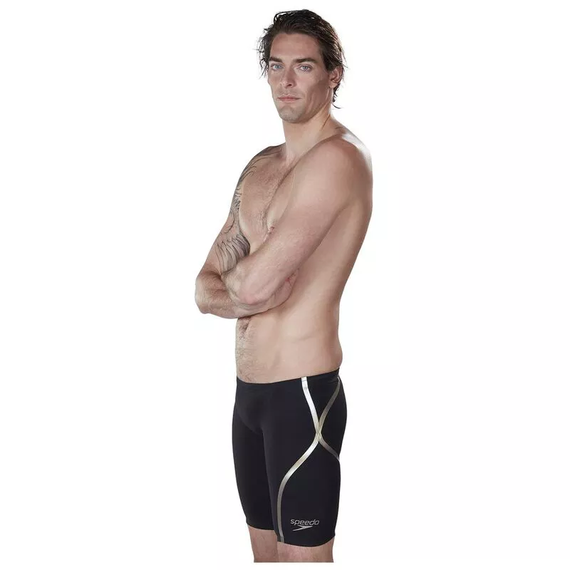Speedo Mens Fastskin LZR Racer X Jammers (Black/Gold) | Sportpursuit.c