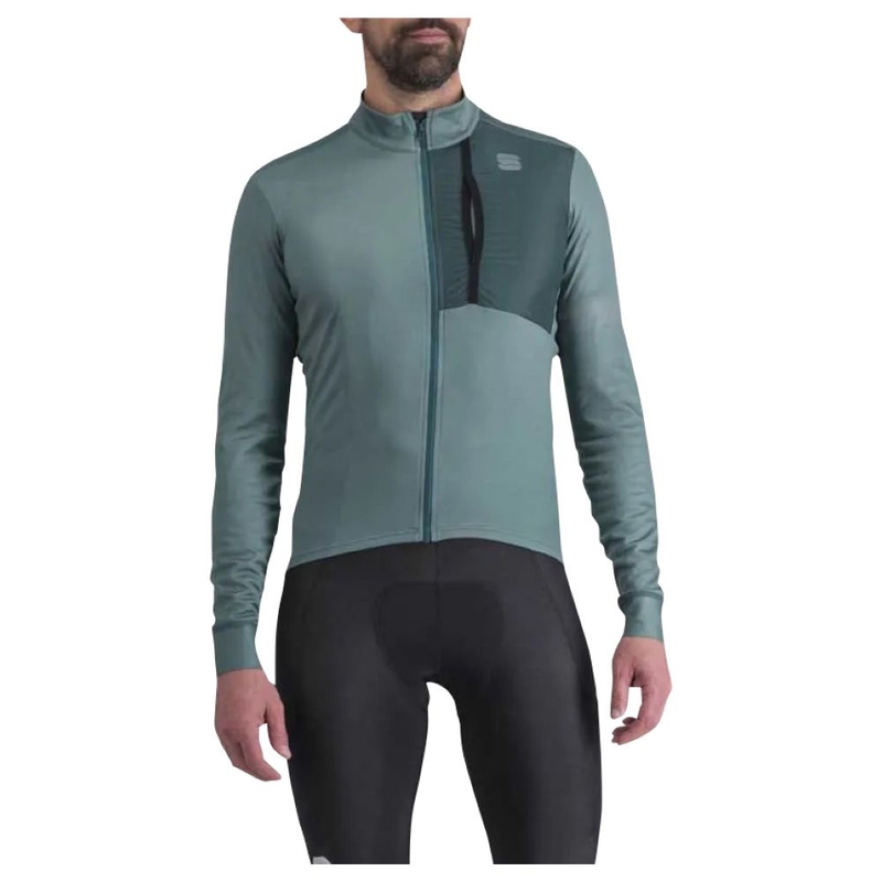Sportful Mens Supergiara Long Sleeve Cycling Jersey (Forest Green) | S