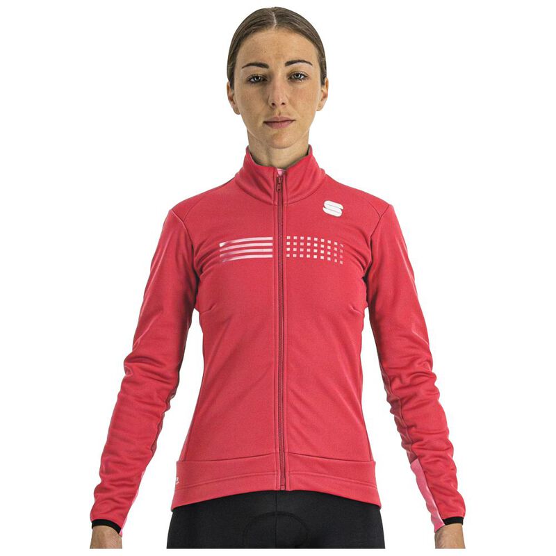 Castelli Womens Perfetto Ros Long Sleeve Jacket (Brilliant Pink) | Spo