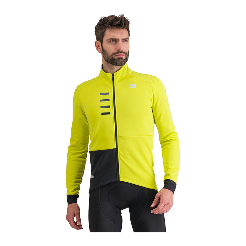 Rapha Mens Classic Winter Jacket (Chartreuse) | Sportpursuit.com