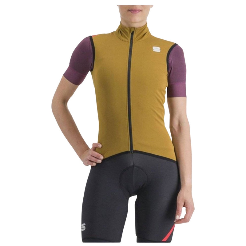 Gilet Rapha Brevet Léger - Réfléchissant, Rayé Marron, Rembourré - Taille L - Occasion