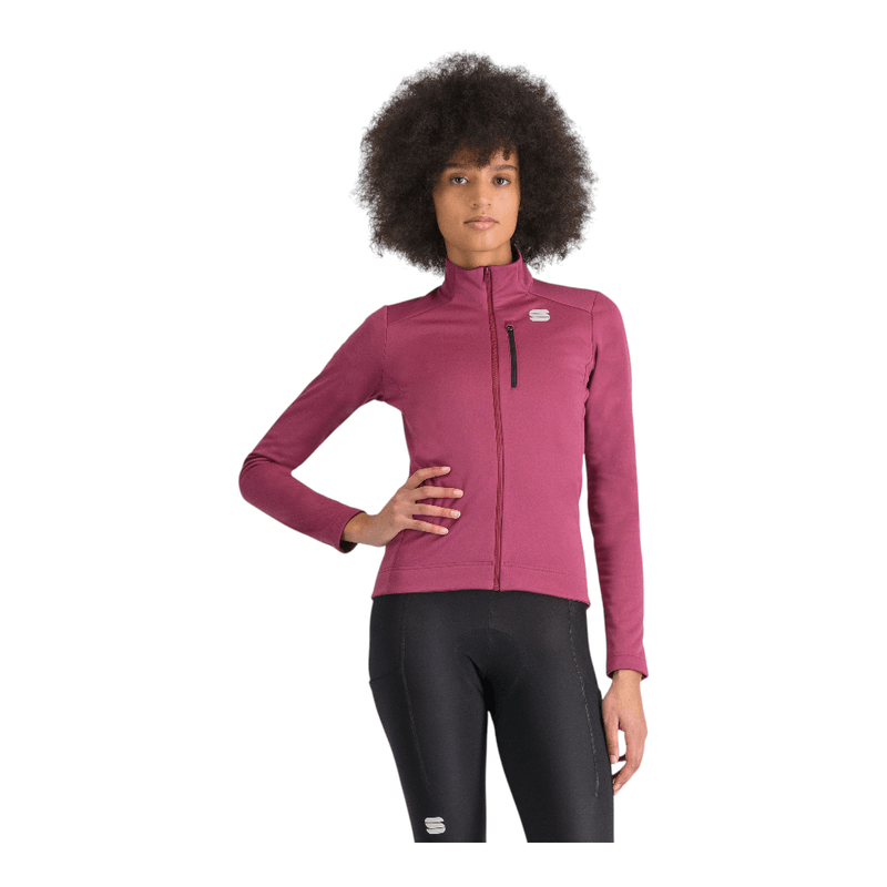 Castelli Womens Perfetto Ros Long Sleeve Jacket (Brilliant Pink) | Spo