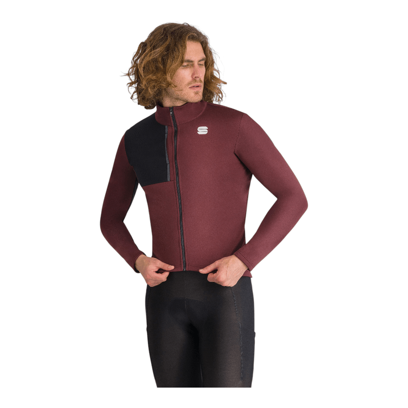 Rapha Mens Pro Team Insulated Jacket (Red/Dark Red) | Sportpursuit.com