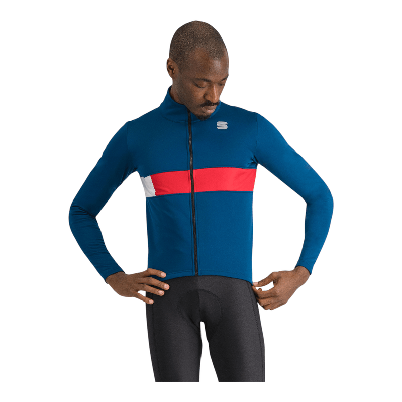 Rapha Mens Pro Team Insulated GORE-TEX Waterproof Jacket (Blue/Peach)