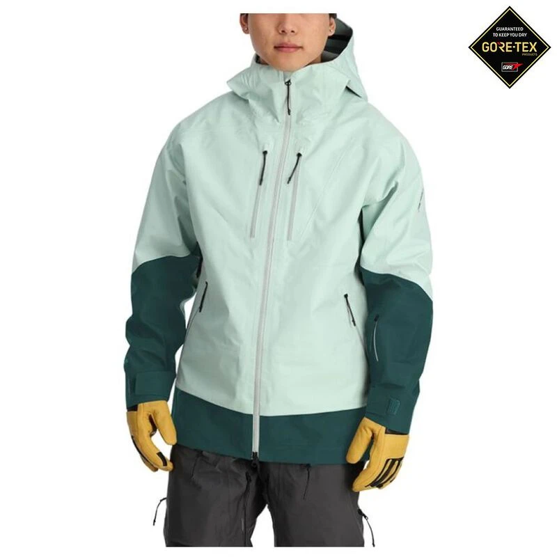 Spyder Mens Sanction GTX Shell Jacket (Winter Green) | Sportpursuit.co