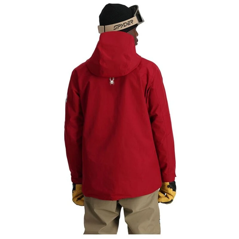 Spyder Mens Jagged GTX Shell Jacket (Mineral Red) | Sportpursuit.com