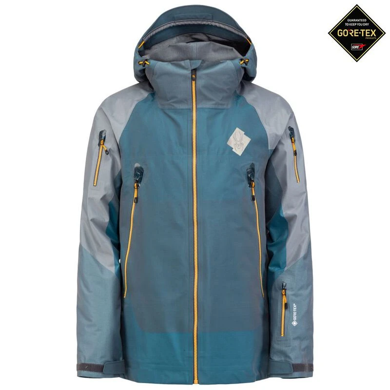 Spyder Mens Eiger GTX Jacket (Dark Grey) | Sportpursuit.com