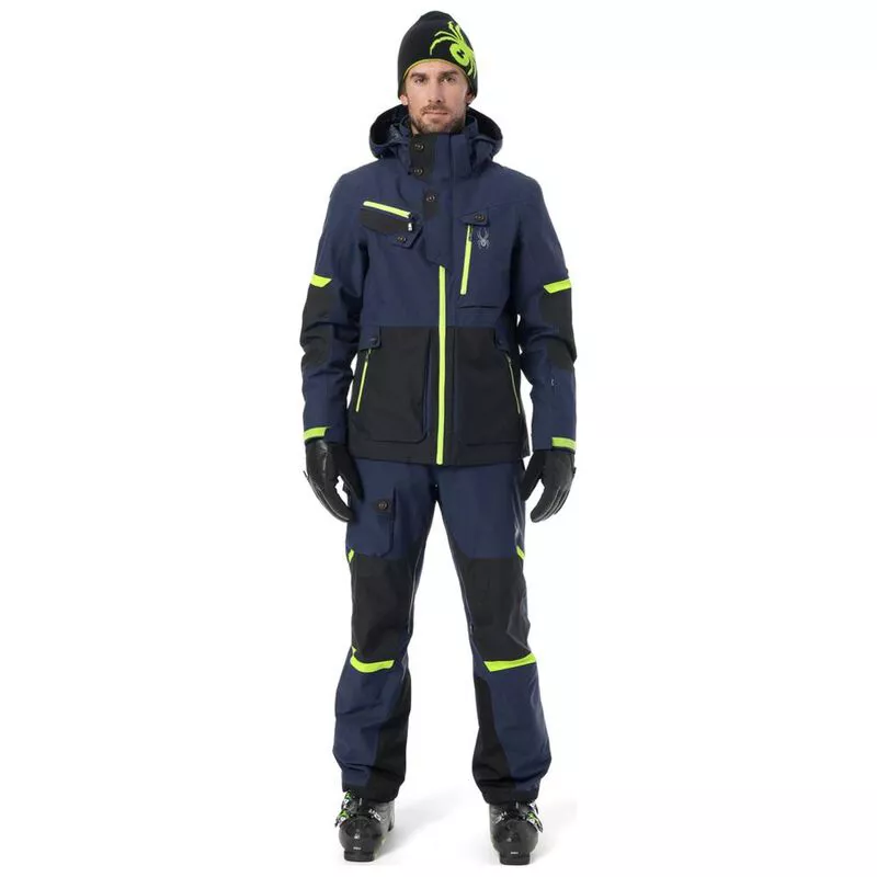 Spyder Mens Tordrillo GTX Jacket (Frontier/Black) | Sportpursuit.com