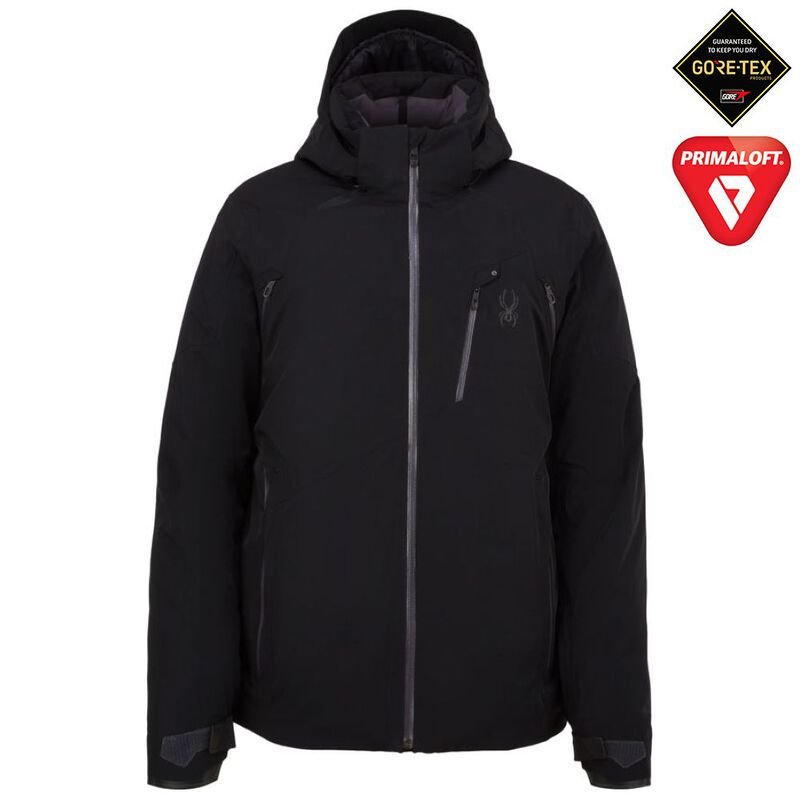 Spyder Mens Vanqysh GTX Jacket (Black) | Sportpursuit.com