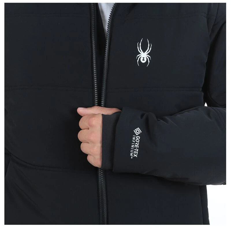 Spyder Mens Liability GTX Insulated Ski Jacket (Black) | Sportpursuit.