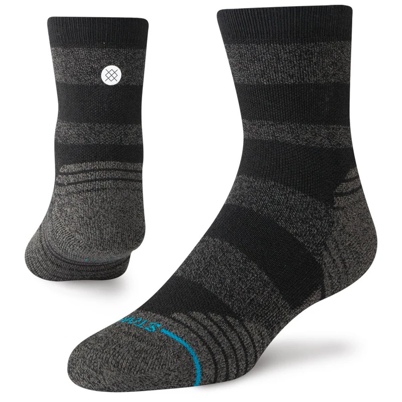 Stance Demize Hike Crew Socks (Washed Black) | Sportpursuit.com