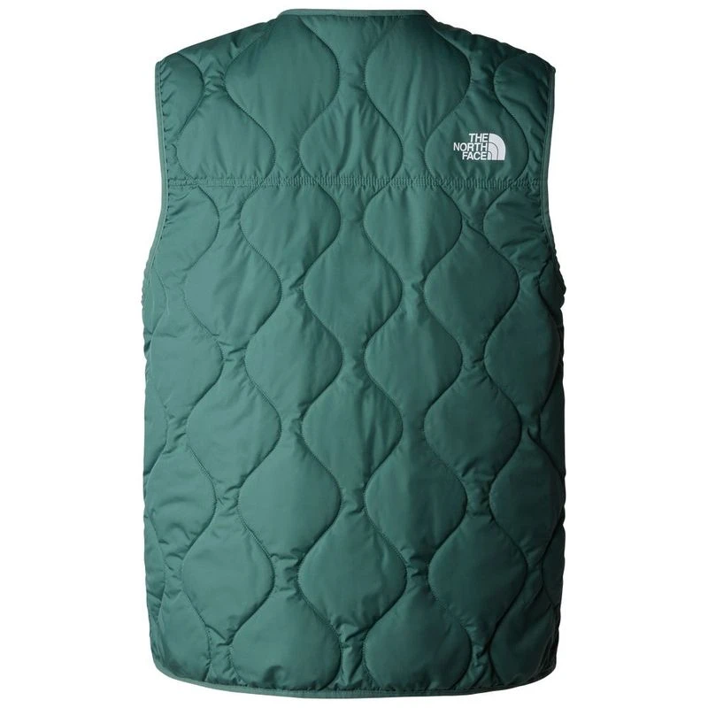 The North Face Mens Ampato Quilted Gilet (Dark Sage) | Sportpursuit.co