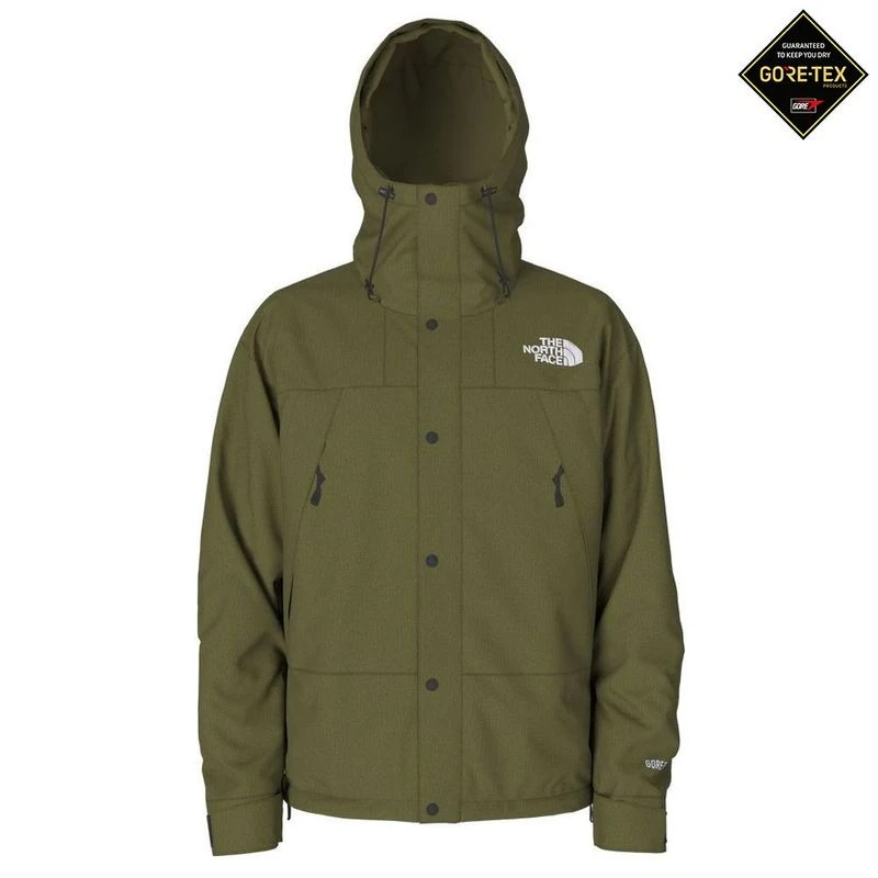 The North Face Mens GTX Mountain Jacket (Forest Olive) | Sportpursuit.