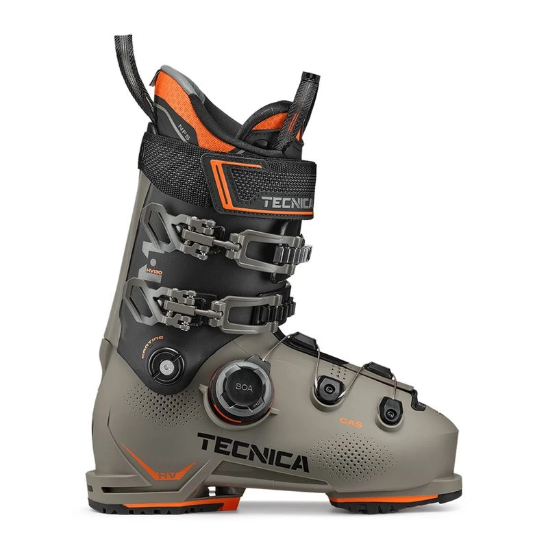 Tecnica Mens Mach Boa Hv 130 GW Ski Boots (Grey) | Sportpursuit.com