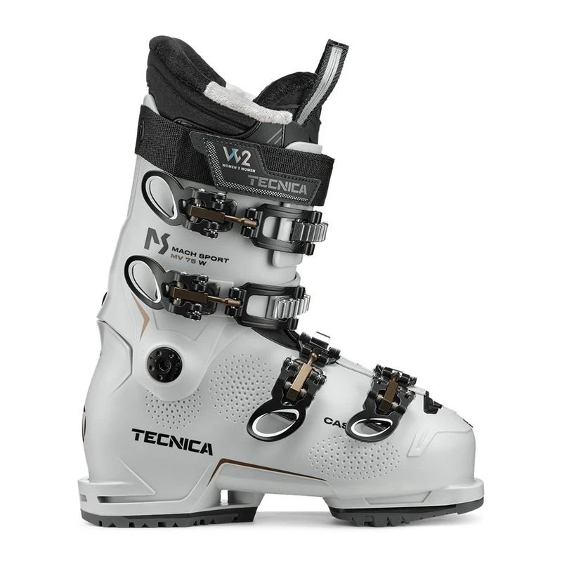 Tecnica スキーブーツ　 MACH SPORT MV75 GW レディース Tecnica Womens Mach Sport Mv 75 W GW Ski Boots (Grey) | Sportpursuit.c