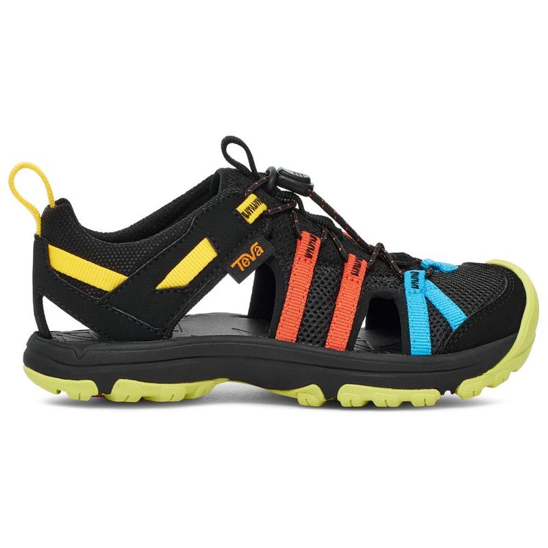 Teva Hurricane XLT 2 kleuter/schoolkind sandalen zwart/geel Teva Hurricane XLT 2 kleuter/schoolkind sandalen zwart/geel