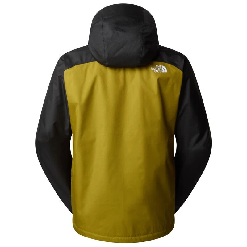 The North Face Mens Quest Triclimate Jacket (Sulphur Moss/TNF Black) |