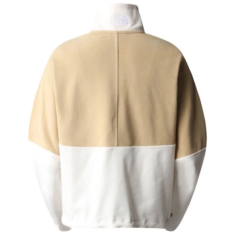 【美品】　THE NORTH FACE 100 The North Face Womens TNF Polartec 100 1/4 Zip Pullover (Gardenia Whit