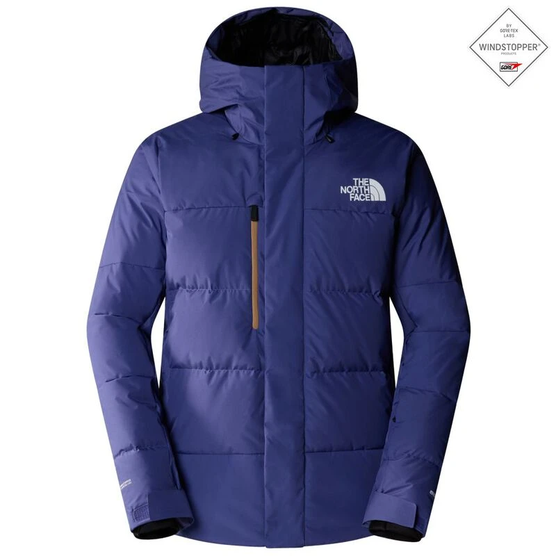 The North Face Mens Corefire Down Windstopper Jacket (Cave Blue) | Spo
