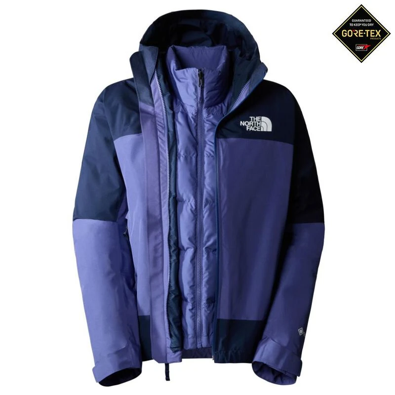 The North Face Womens Mountain Light Triclimate GTX Jacket (Cave Blue/