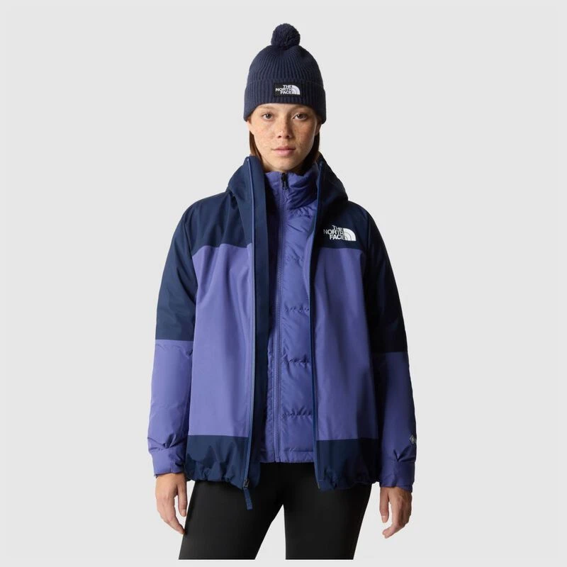 The North Face Womens Mountain Light Triclimate GTX Jacket (Cave Blue/