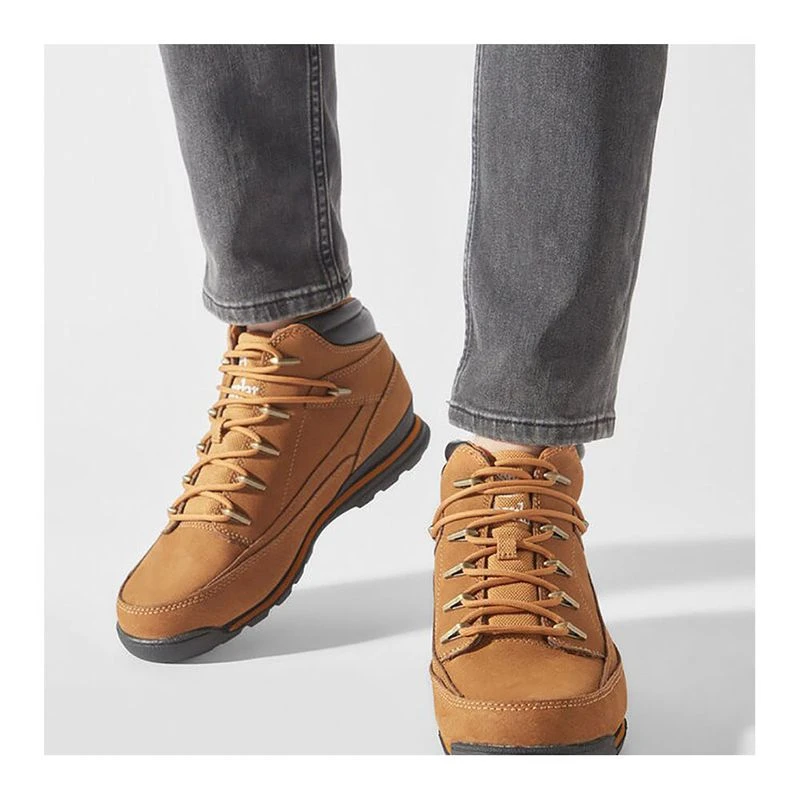 Timberland Mens Euro Rock Hiking Shoes (Brown) | Sportpursuit.com