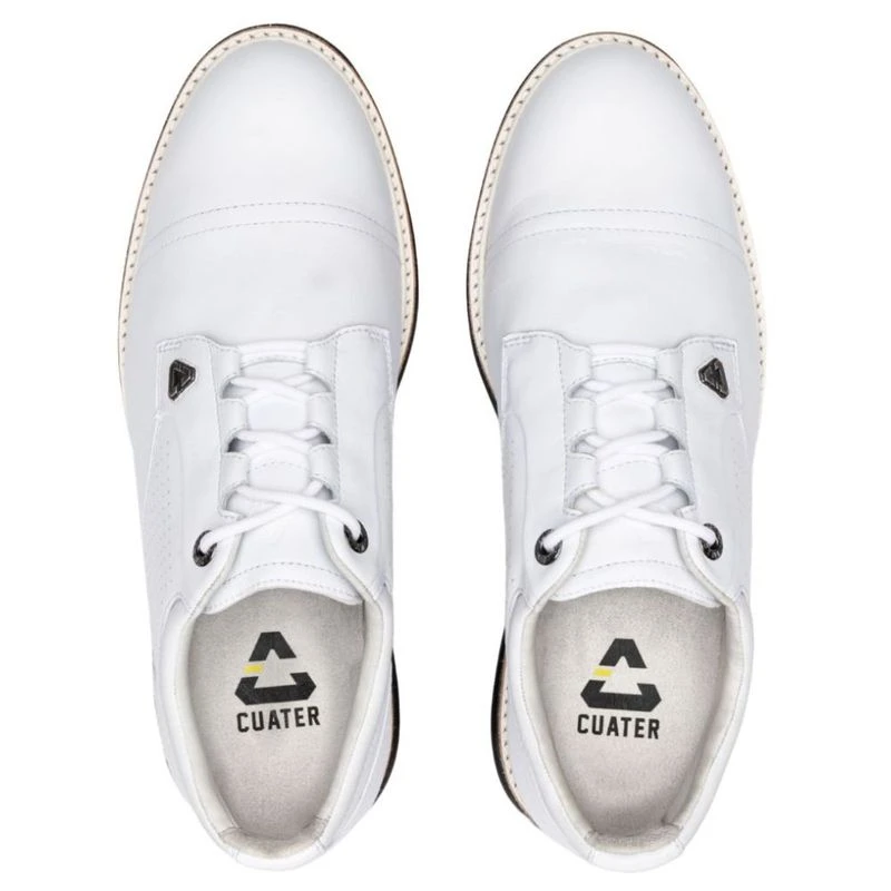 TravisMathew Mens The Legend Golf Shoes (White) | Sportpursuit.com