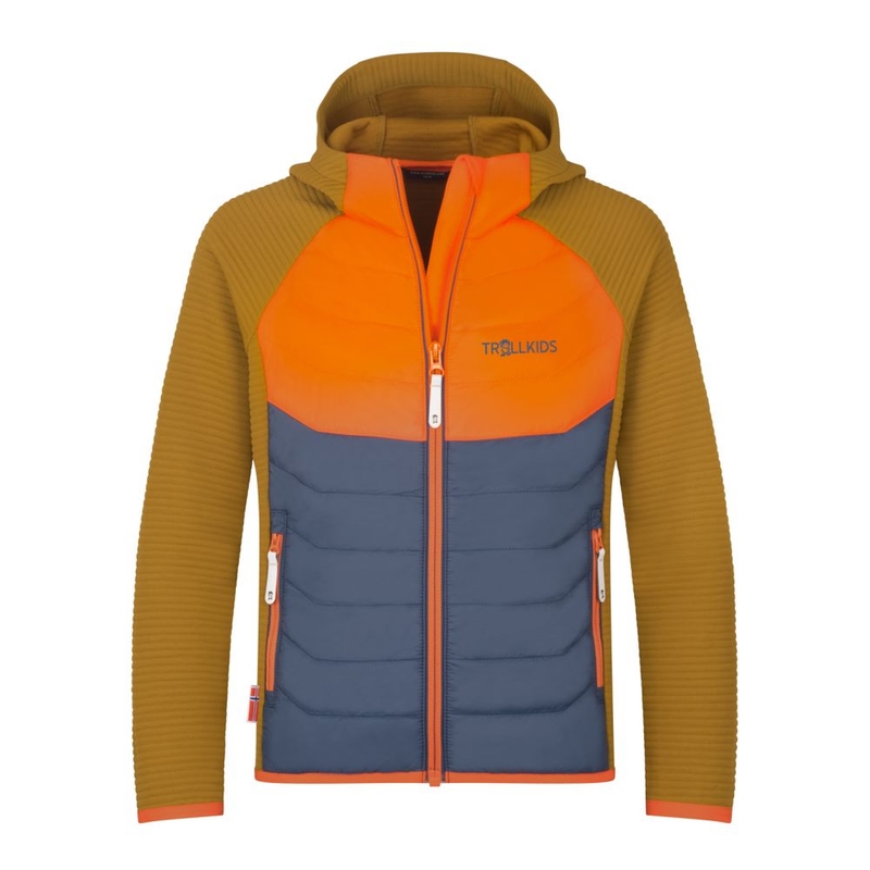 Pull Garcon Veste Polaire Légère Gilet Polaire Trollkids Arendal Pour Enfant Polaire Chaude Homme