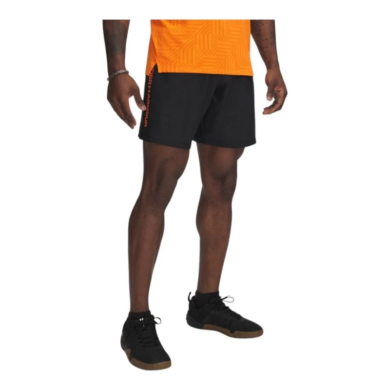 Under Armour Mens Tech Woven Wordmark Shorts (Black) | Sportpursuit.co