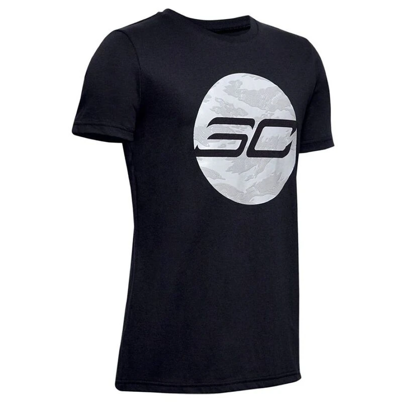 Sc30 Sticker Under Armour Boys SC30 HD Top (Black) | Sportpursuit.com