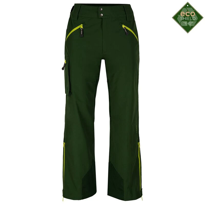 Untrakt Mens Feldspar 2L Shell Ski Trousers (Evergreen/Genepi) | Sport