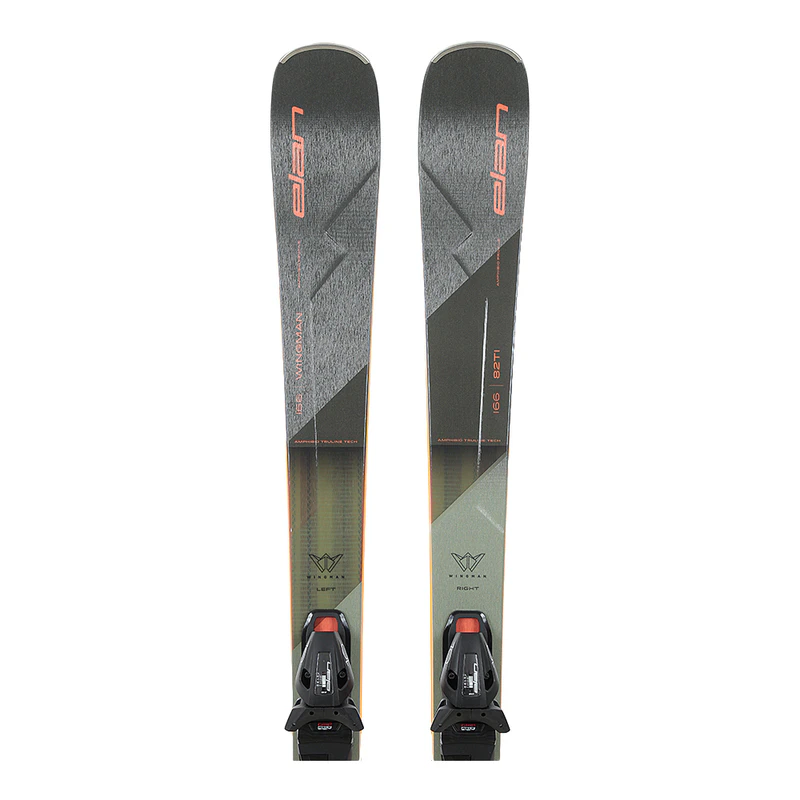 Elan Wingman 82 Ti + Sx El 10.0 Gw Alpine Ski Pack (Green) | Sportpurs