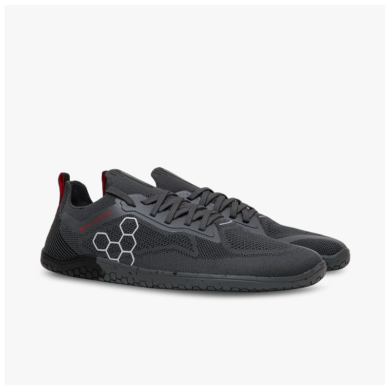 VIVOBAREFOOT Womens PRIMUS LITE KNIT Casual Shoes (Obsidian) | Sportpu