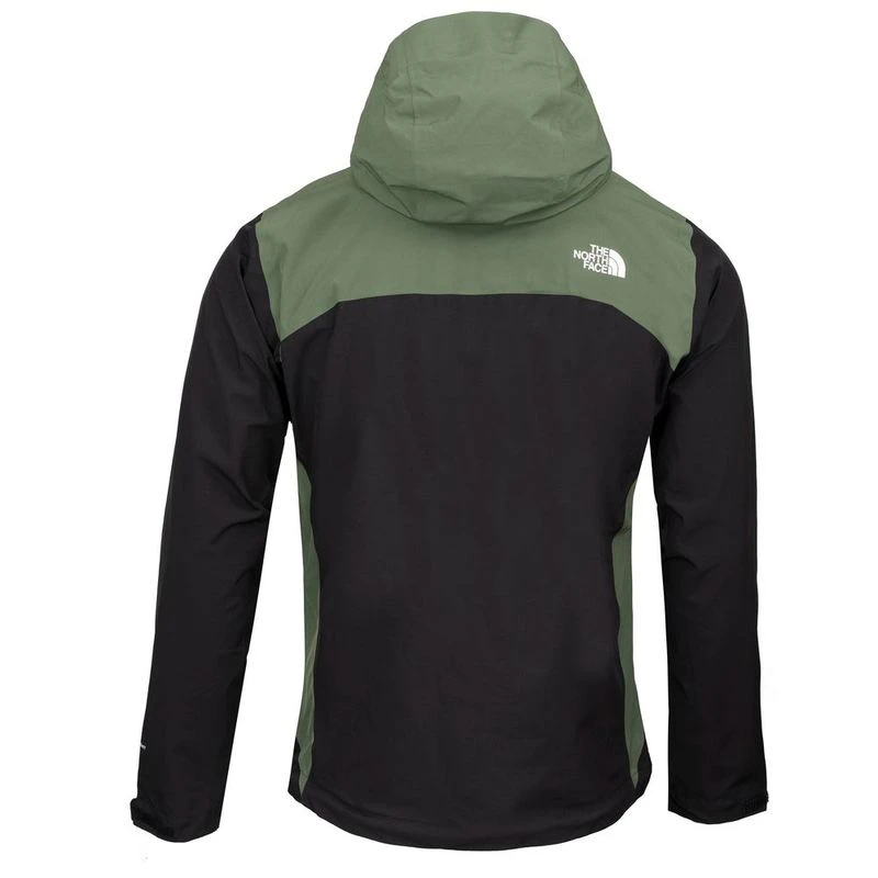 The North Face Mens Mikeno Shell Jacket (TNF Black/Thyme/Kelp) | Sport