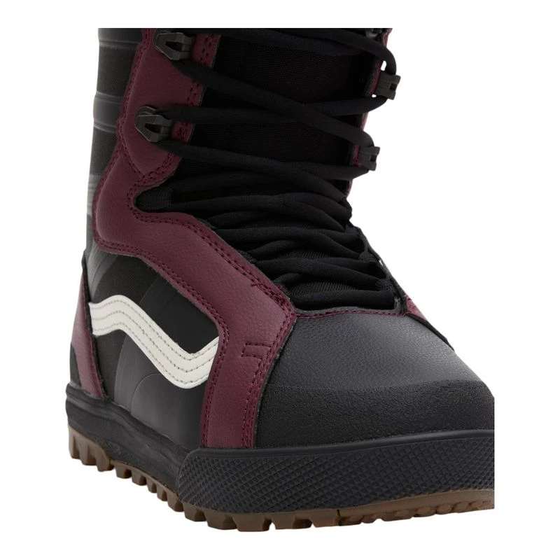 Vans Womens HI-Standard Pro Snowboard Boots (Black/Burgundy) | Sportpu