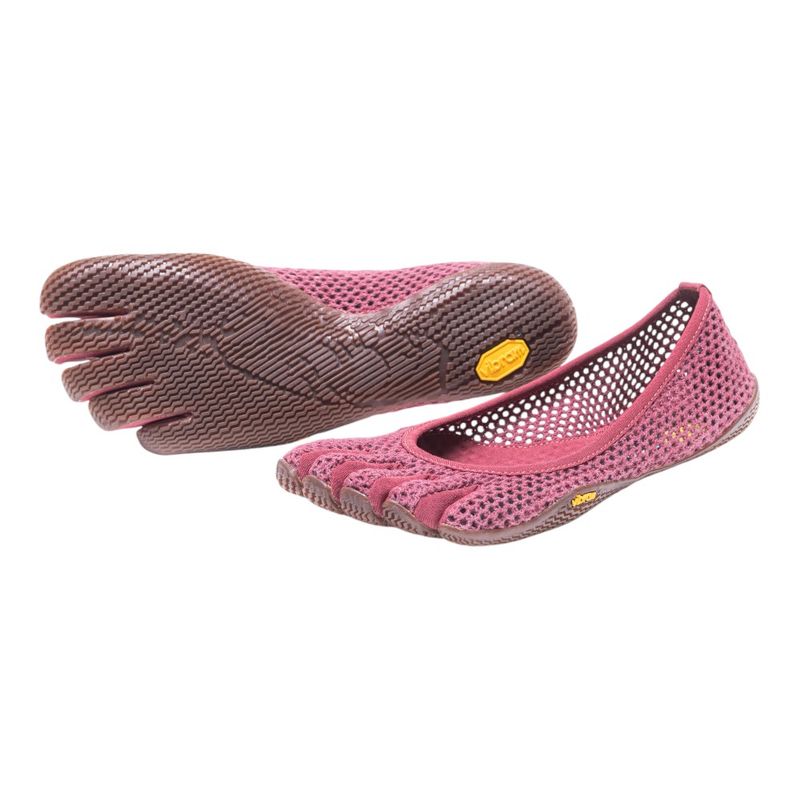Vibram Fivefingers Womens Vi-B Eco Footwear (Burgundy) | Sportpursuit.