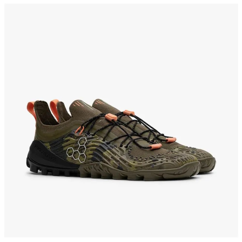 VIVOBAREFOOT Mens HYDRA ESC JJF Casual Shoes (Dark Olive) | Sportpursu