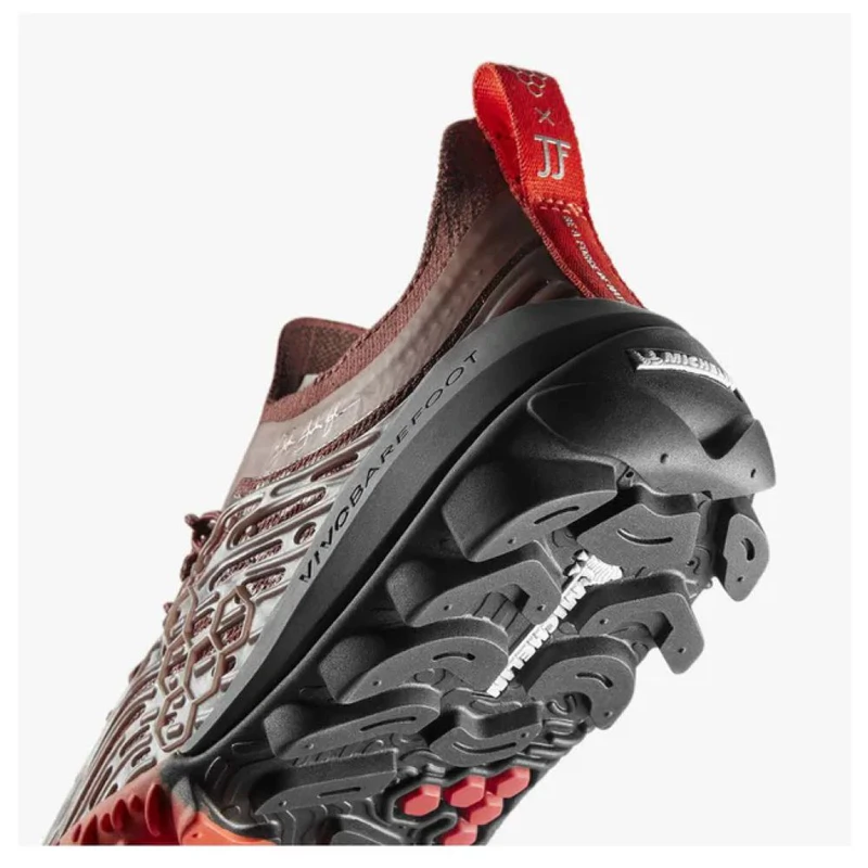 VIVOBAREFOOT Mens HYDRA ESC JJF Running Shoes (Red Clay) | Sportpursui