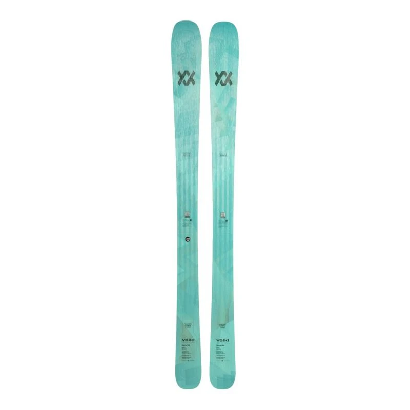 Volkl Womens Secret 96 Skis (Light Blue) | Sportpursuit.com