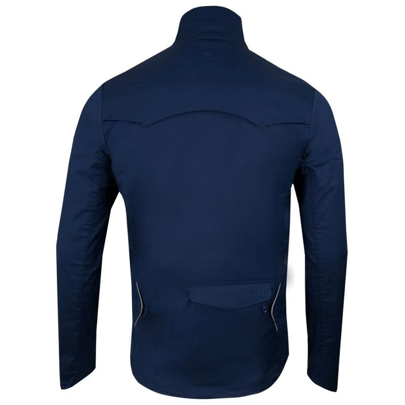 Vulpine Mens Harrington Rain Jacket (Classic Navy) | Sportpursuit.com