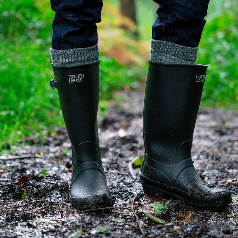 Bottes De Chasse TideWe Homme - Caoutchouc Et Néoprène - Taille 7 - Occasion
