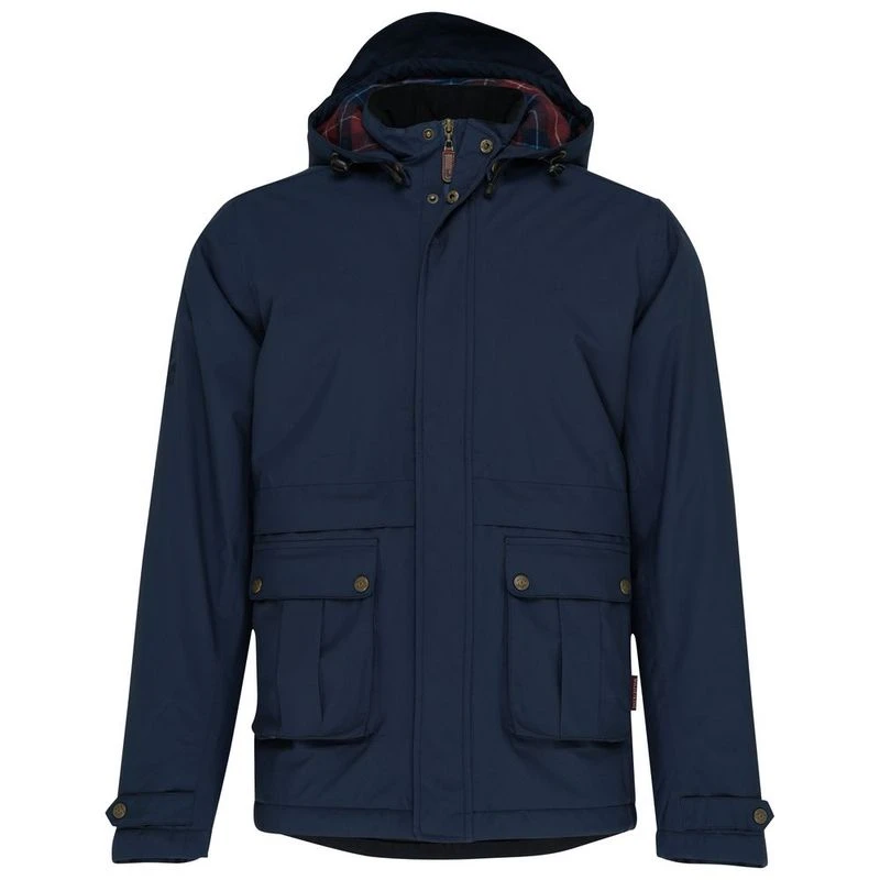 Wilde and King Mens Pollard Waterproof Jacket (Navy) | Sportpursuit.co