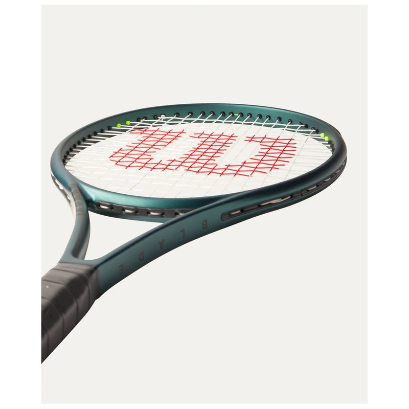 Wilson Blade 100L V9 FRM Tennis Racquet (Green) | Sportpursuit.com