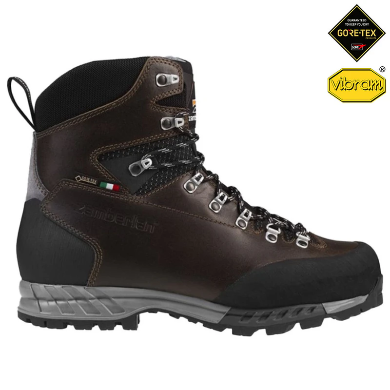Zamberlan Mens Cresta GTX RR Hiking Shoes (Brown) | Sportpursuit.com