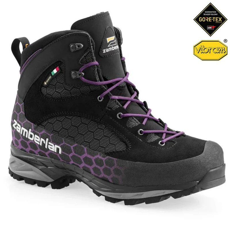 Zamberlan Womens Rando GTX Hiking Shoes (Black) | Sportpursuit.com