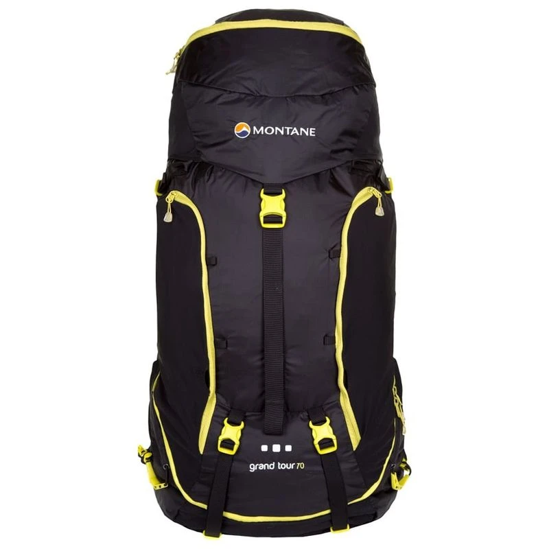 Montane Grand Tour 70L Rucksack (Black) | Sportpursuit.com
