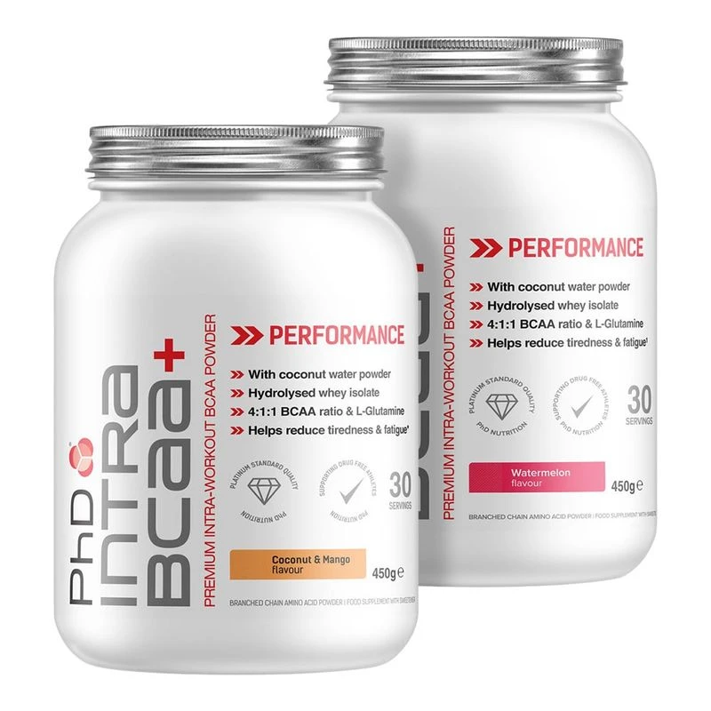 BCAA Intra+ Powder (1 Pack - 900g - Choice Of Flavours) (1 Pack)